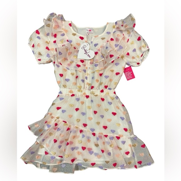 NWT Buddy Love NORMA RUFFLE SHORT DRESS - KISSING BOOTH Size Small - Picture 4 of 12
